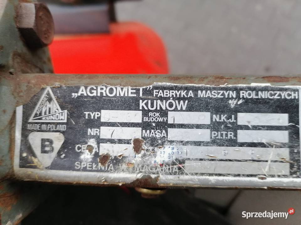 Kabina Kunów ursus 360 3p 355 4011 Masłów Drugi