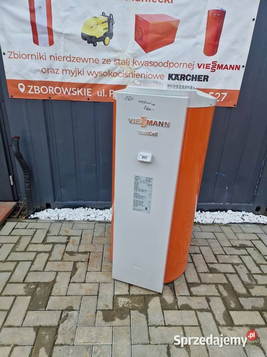 Bojler Nierdzewny Viessmann 160l stojący