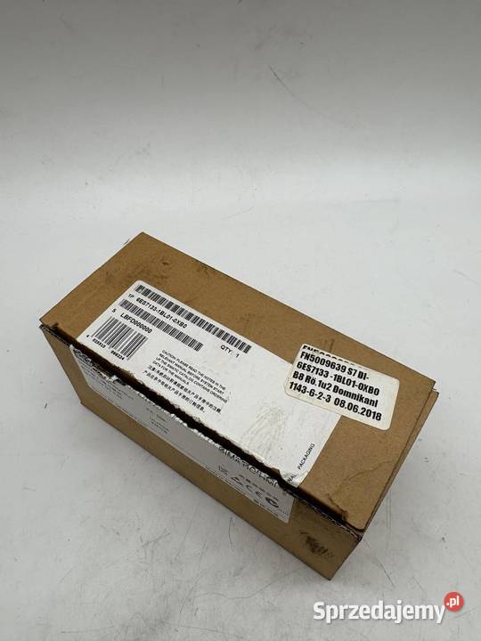 Siemens 6ES7 1331BL010XB0 IO Module Warszawa sprzedam