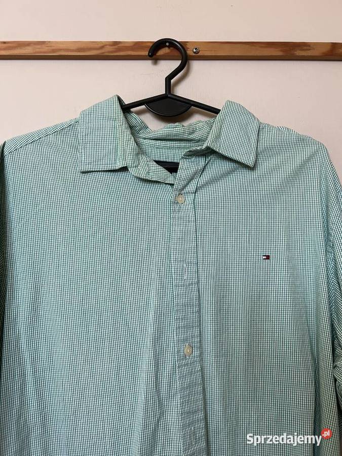 Elegancka koszula męska TOMMY HILFIGER długi Tommy Hilfiger Odzież wyjściowa lubelskie