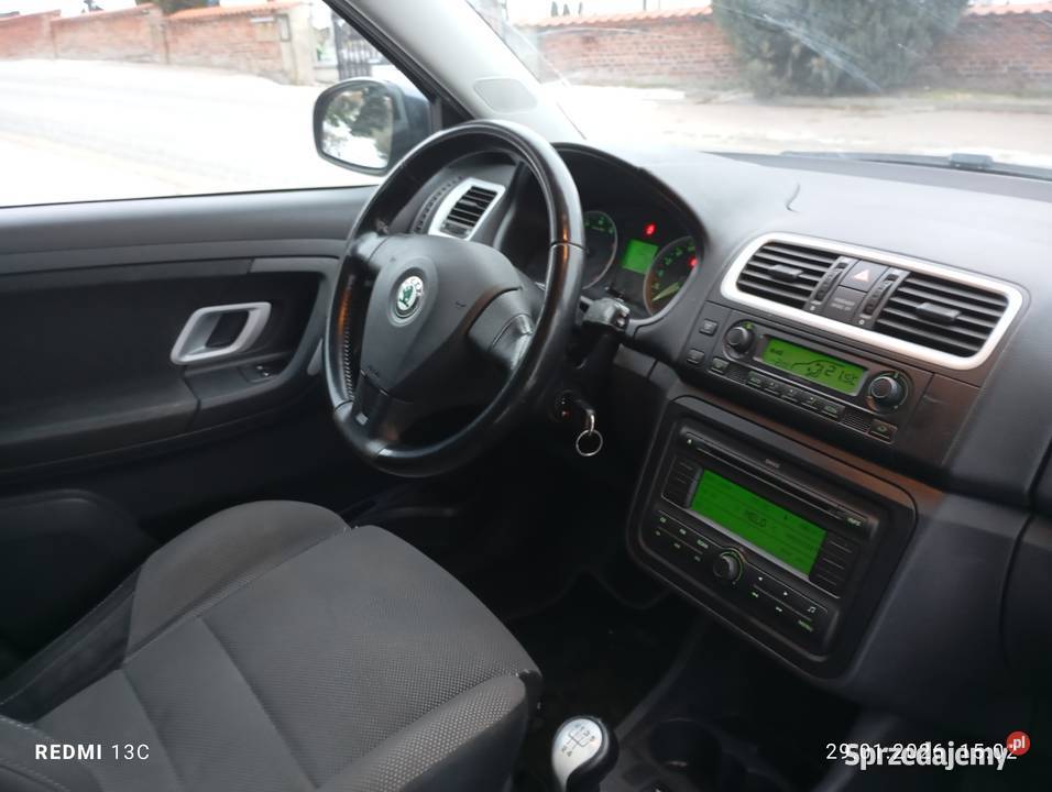 Skoda Fabia II 12 Benzyna MpI 70 przebieg 110 Łódź
