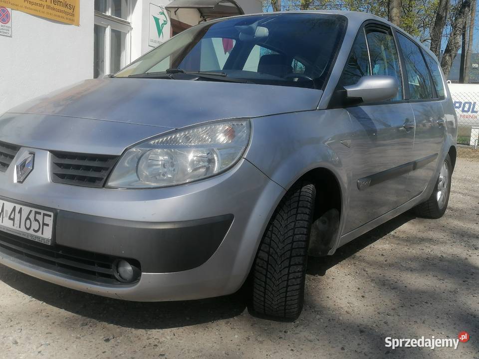 RENAUL GRAND SCENIC 20 lpg 2006 r 135 hak klima 135KM podlaskie Sokółka