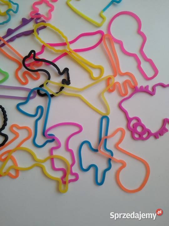 Gumki silikonowe na rękę różne kształty pomorskie Gdańsk