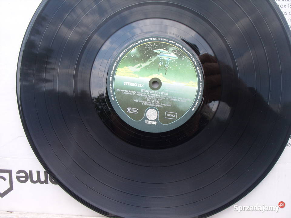 Winyl LP STATUS QUOWHATEVER YOU 1979 Wołów