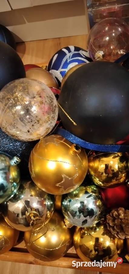duzy zestaw ozdób choinkowych Bukowno