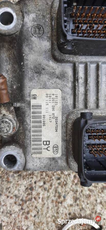 Zestaw startowy immobilizer Opel corsa C 10 Układ elektryczny Szczecin sprzedam