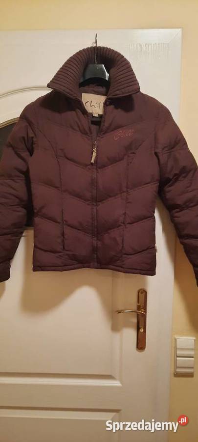 Piękna miękka kurteczka w modnym czekoladowym Kurtki i płaszcze Lublin