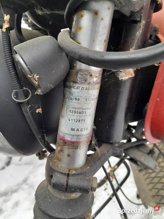 MZ ETZ 125 z dozownikiem z Francji Świerzawa