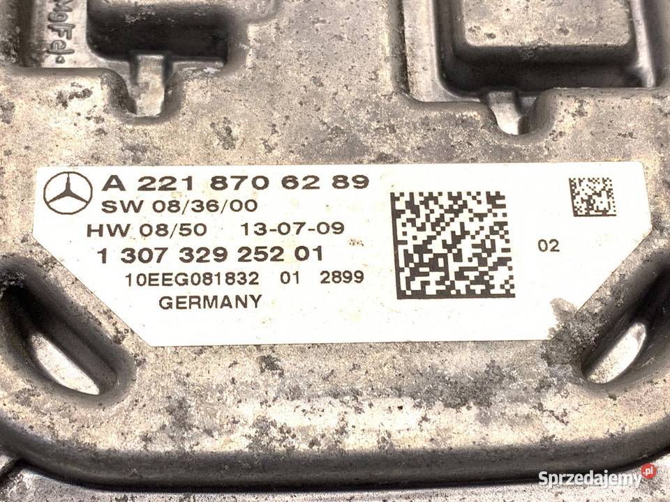 PRZETWORNICA XENON MERCEDES W221 A2218706289