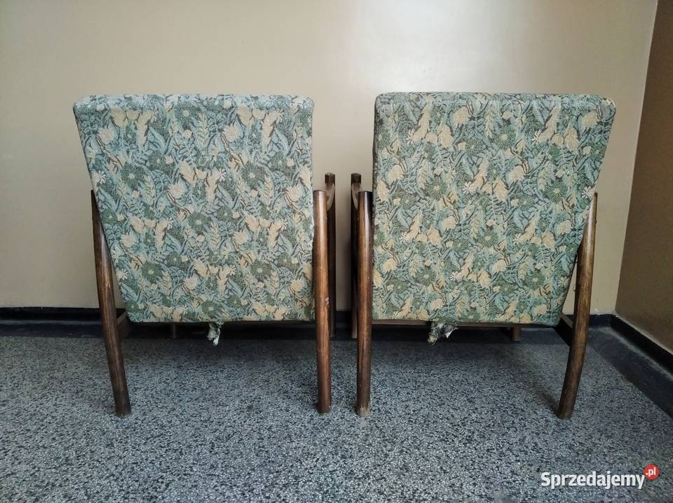 OKAZJA Fotel Gięty Fotele Gięte PRL Typ B8410 2 Zabrze