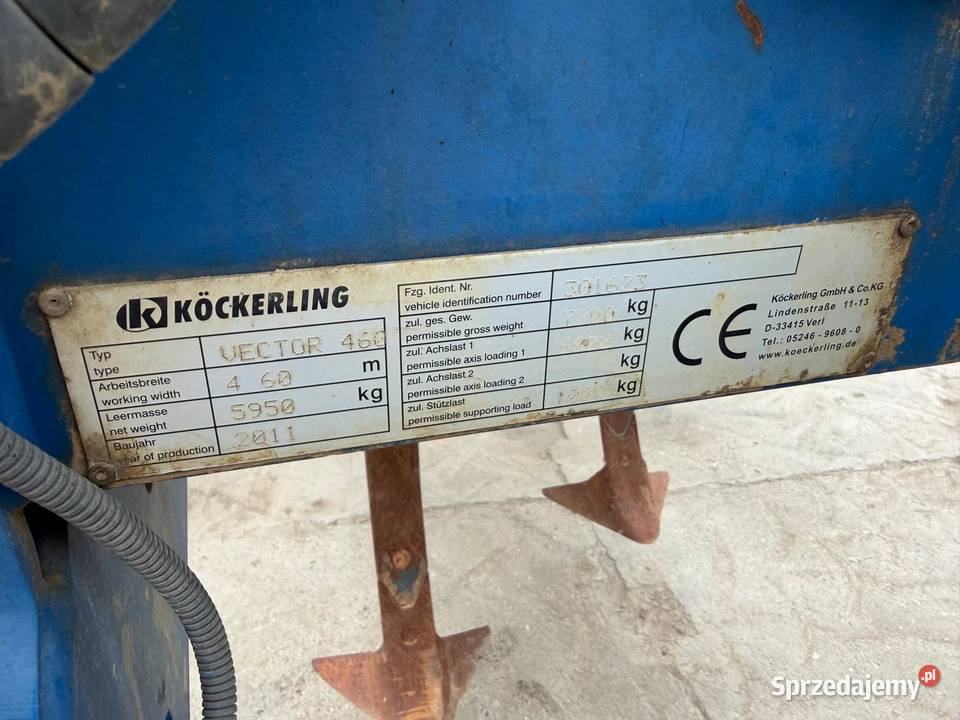 Agregat Bezorkowy Uprawowy Kockerling Vector