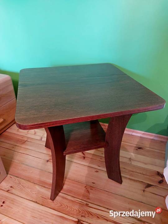 kawowy stolik ława kwadratowa 60x60 kolor Poznań sprzedam