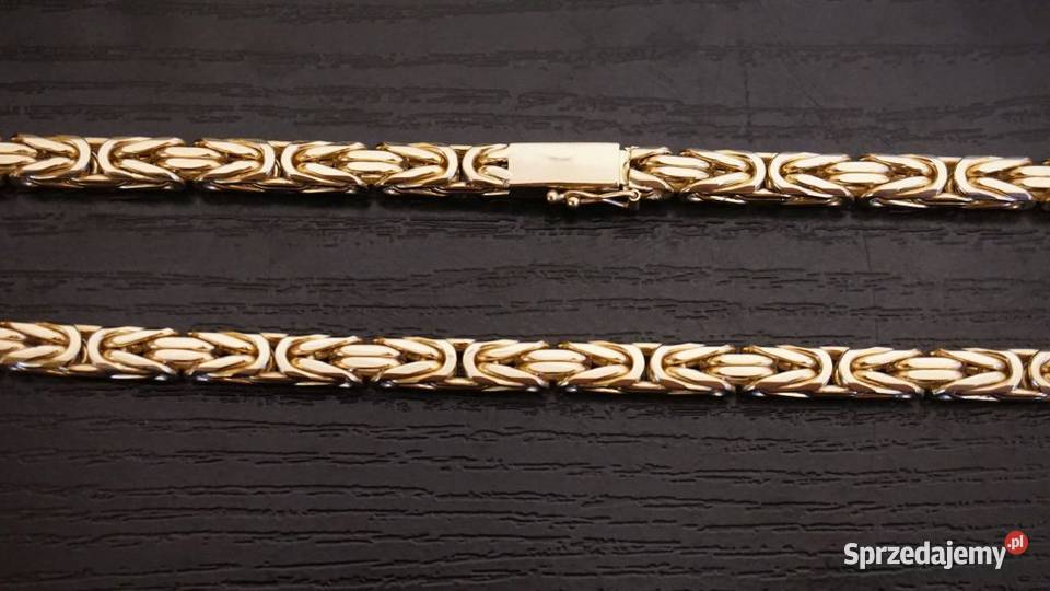 ZŁOTY ŁAŃCUSZEK GĘSTY KRÓLEWSKI ŁAŃCUCH 200G Warszawa sprzedam