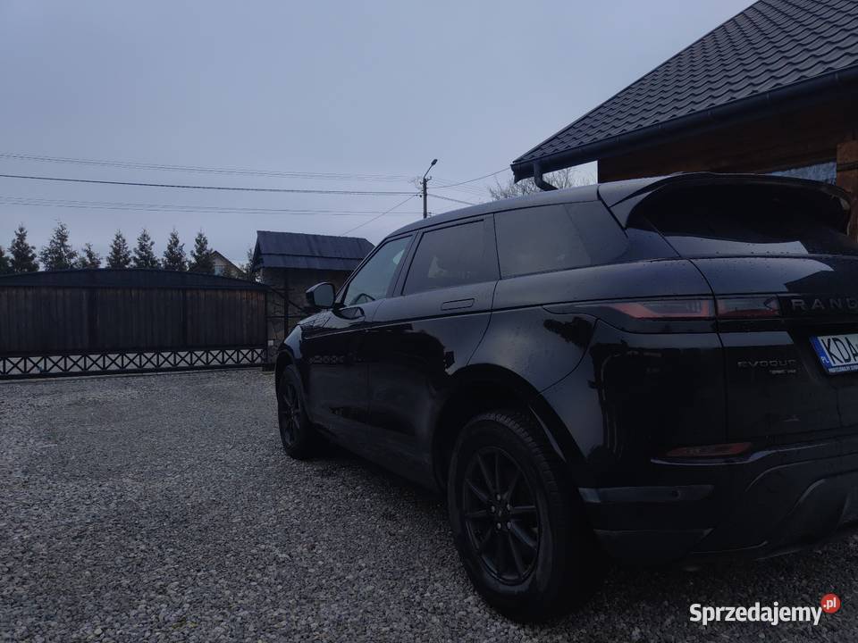 Range Rover Evoque 20 D180 MHEV 4x4 Black on małopolskie Dąbrowa Tarnowska