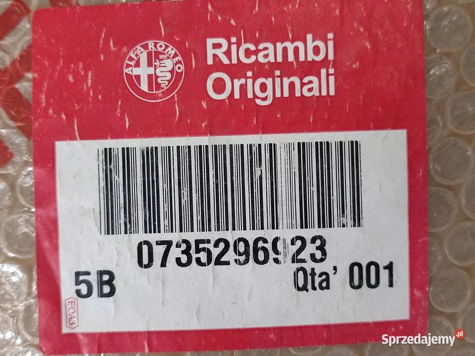 BOCZEK DRZWI PRAWY PRZÓD ALFA ROMEO 147 20002010