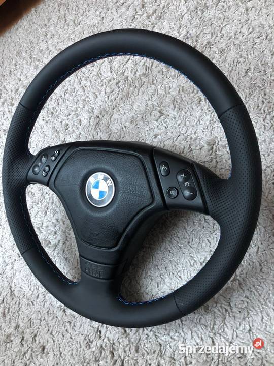 Kierownica do BMW e46 i inne nów skóra Grąblewo