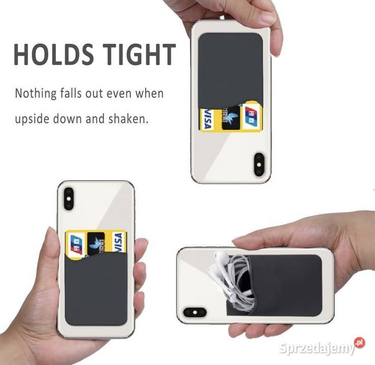 Zestaw 3 sztuki Uchwyt na karty Wrocław