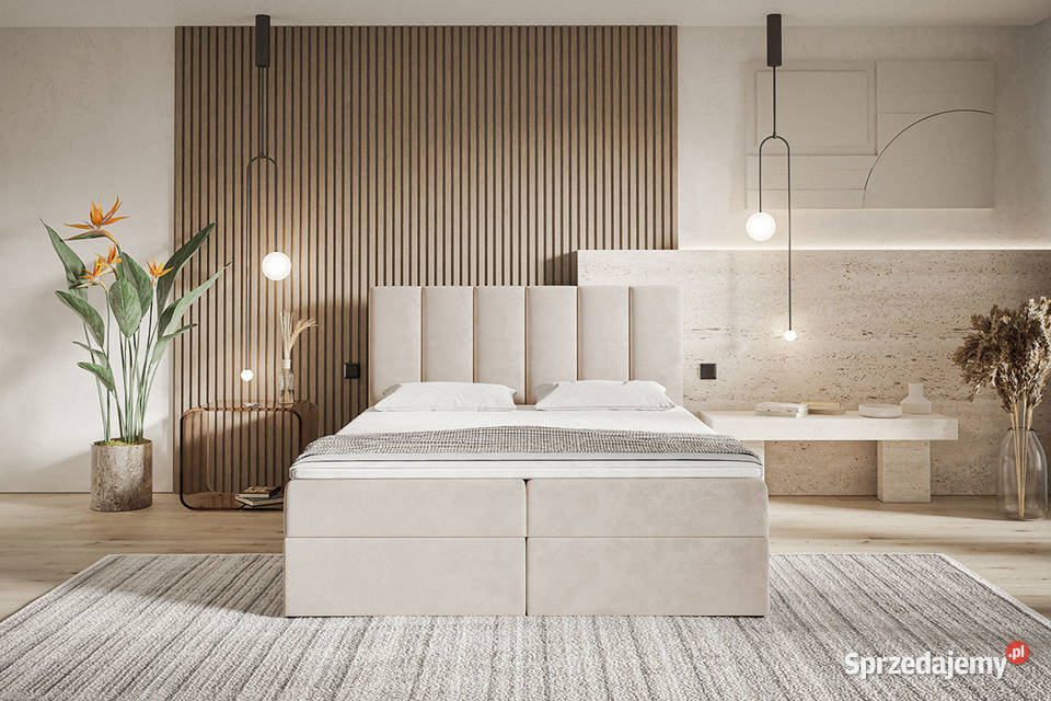 Łóżko kontynentalne SANTIAGO 120140160180x200 z Warszawa