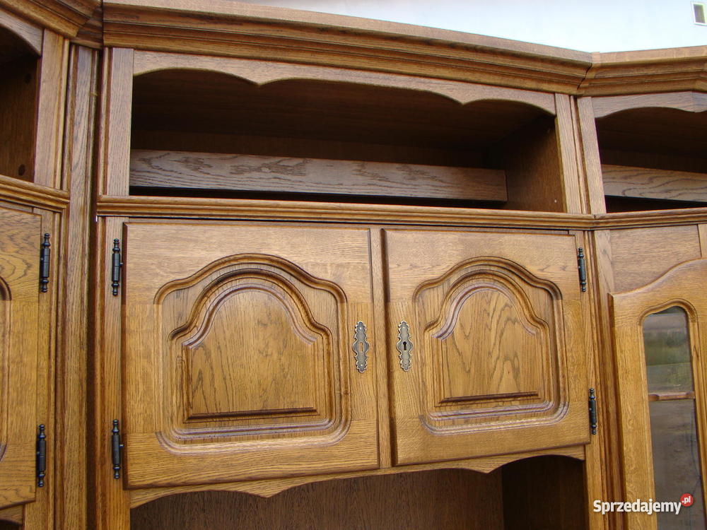 Meblościanka dębowa narożna Bezpłatny Międzychód