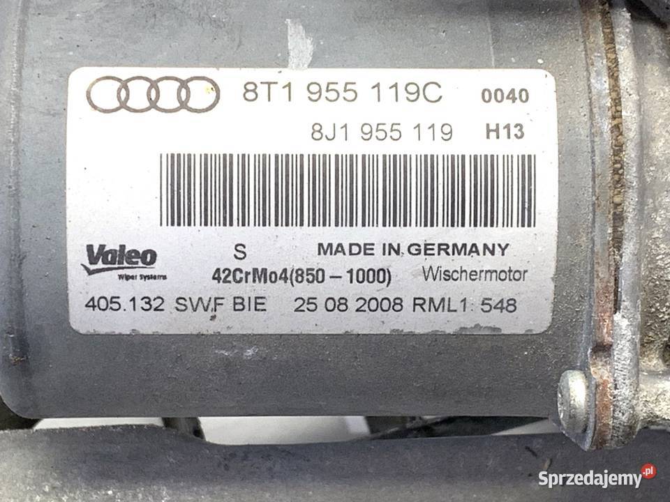 MECHANIZM WYCIERACZEK PRZÓD AUDI A5 8T podkarpackie