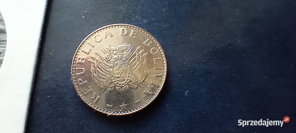 Stare monety 20 cent 1997 Boliwia podkarpackie Lesko sprzedam