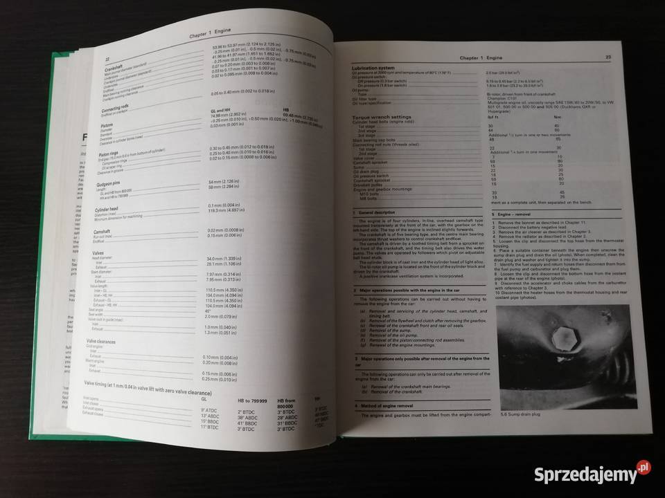 Książka instrukcja VW Polo II 86c Haynes Gdańsk