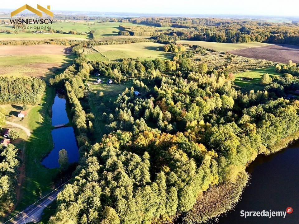 Działka rekreacyjna 816 m jeziora Przezmark