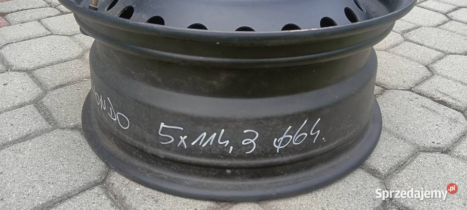 Felga stalowa 16 51143 65 et55 śr osadz 64mm Średnica 16" Dębica