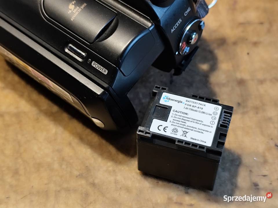 cyfrowa kamera Canon HG20 HDD 60GB Canon Mosty