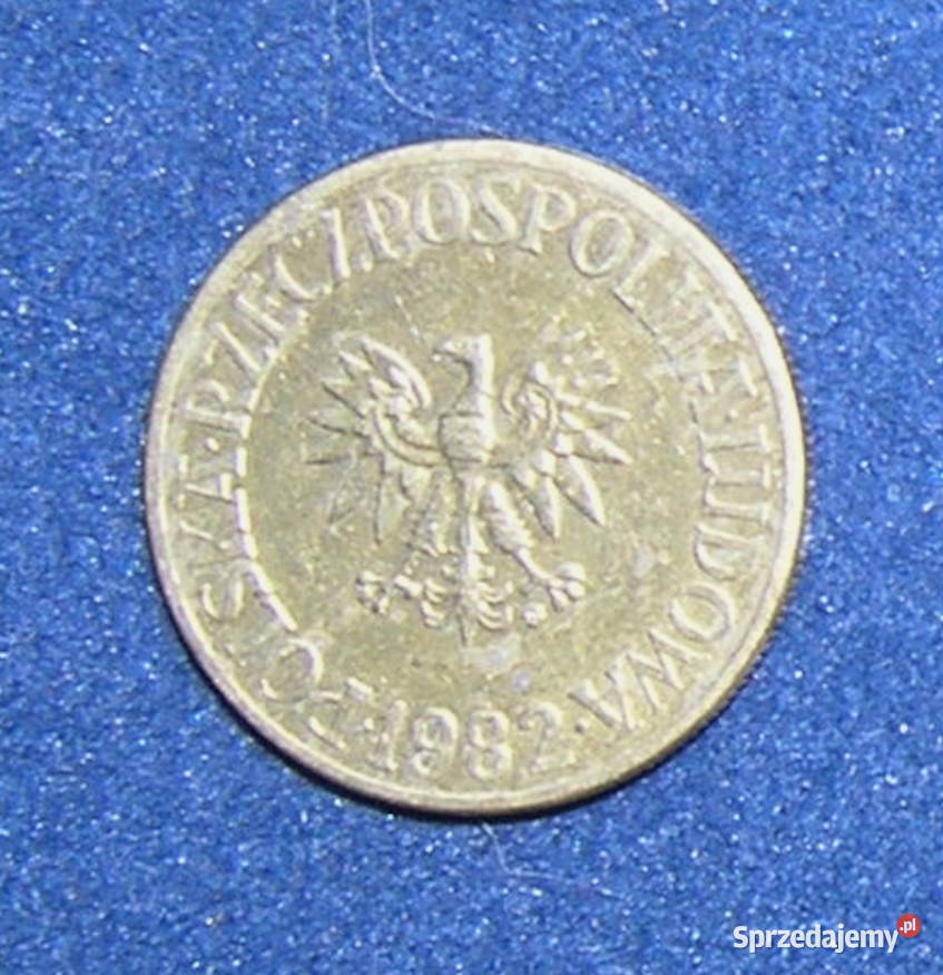 moneta PRL nominał 5 1982rD Numizmatyka Bartków sprzedam