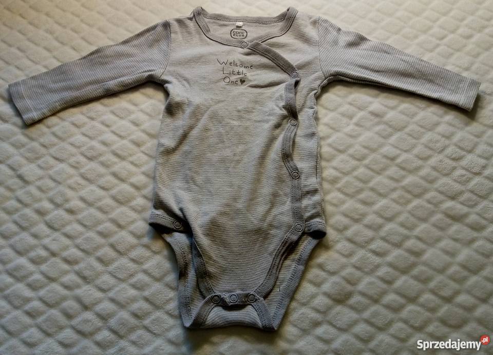 Body długi rękaw kaftanik 68 Bluzki, koszulki i kaftaniki śląskie Rogoźnik