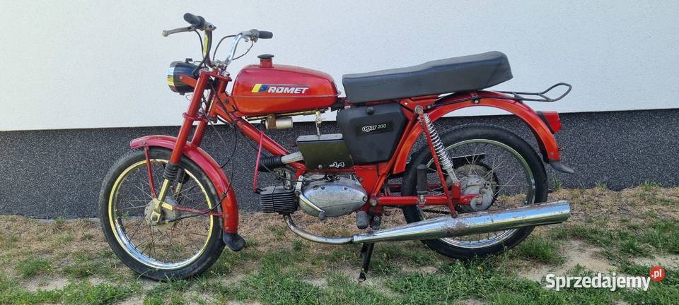 Romet 200 oryginał 1342 odpalanie jezdzi