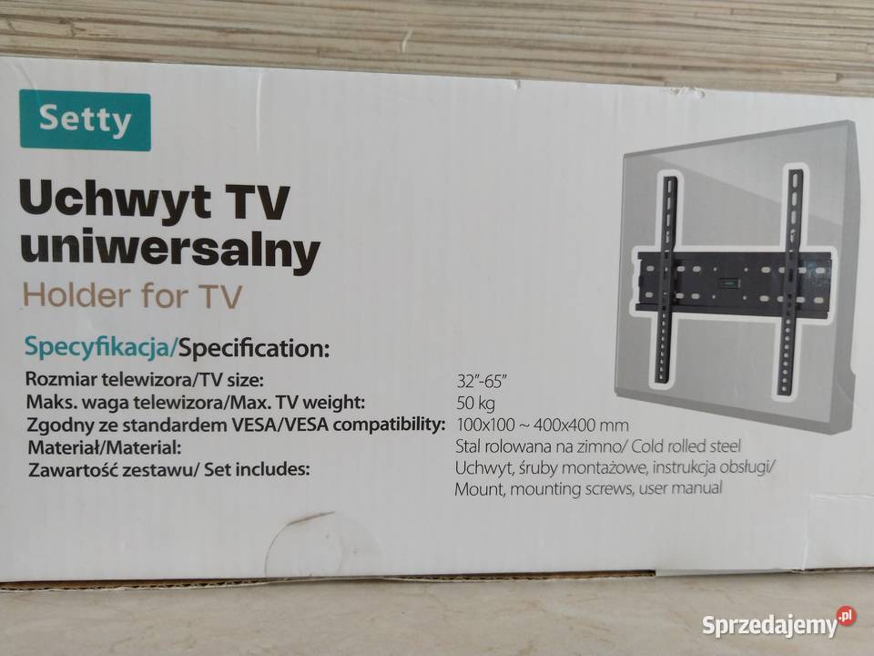 NAJTANIEJ Uchwyt Do Telewizora 32 65 Uniwersalny sprzedam