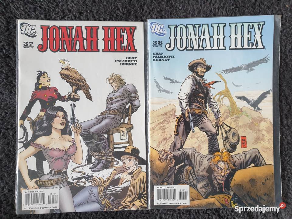 Jonah Hex zestaw 20 komiksów USA DC Gdynia