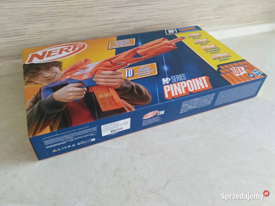 NAJTANIEJ Nerf Pinpoint Wyrzutnia 18 Strzałek sprzedam