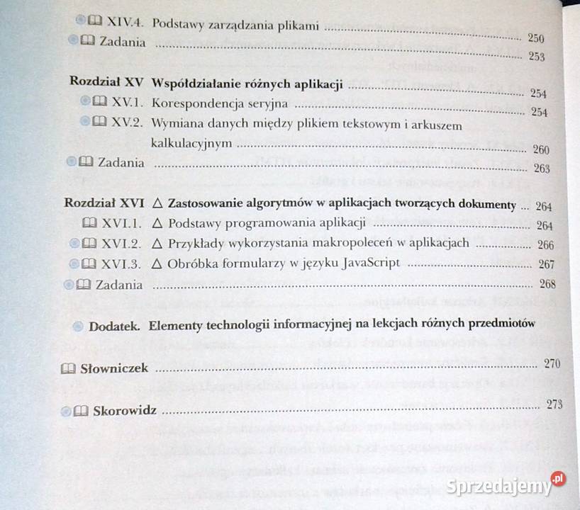 Technologia informacyjna nie uczniów Krawczyński Rok wydania 2008 Chełm