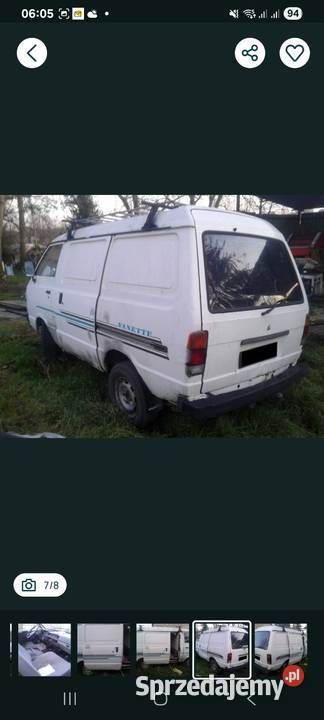 Nissan Vanette Osprzęt Silnika 20d Wozek Widłowy Skawina