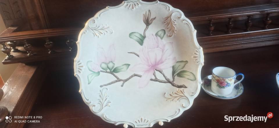 Patera z cudnym kwiatem magnolii Susan Syg sprzedam