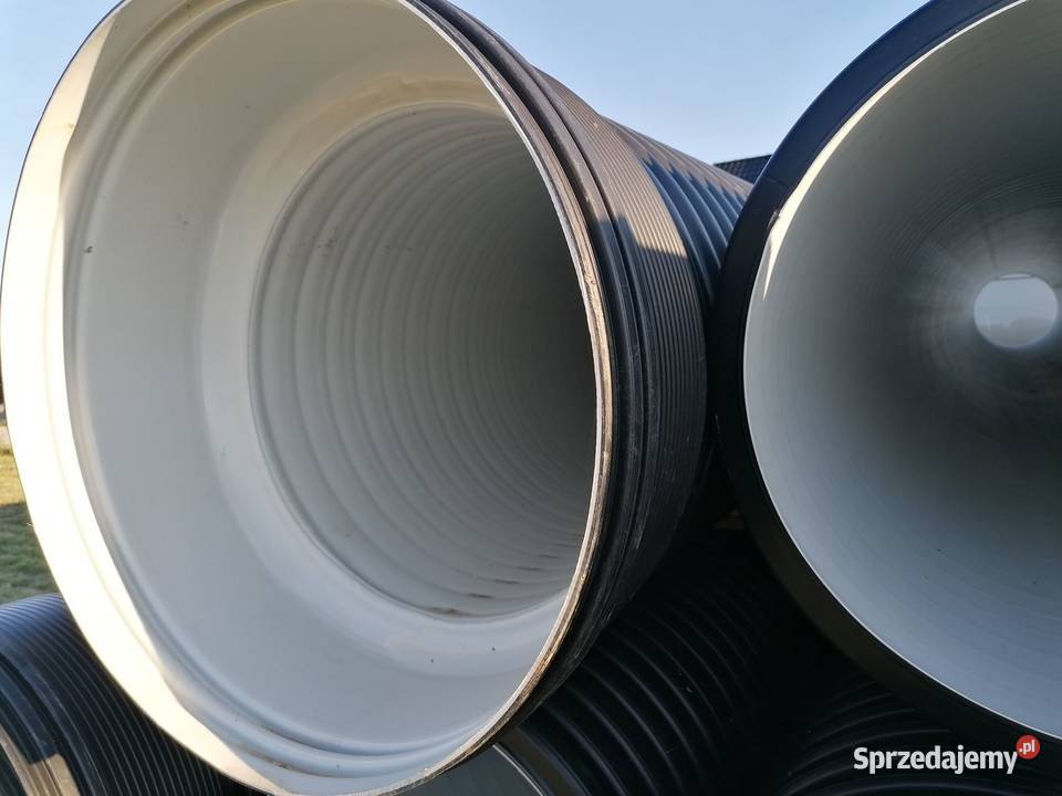 Rura DWUPŁASZCZOWA FI 600 karbowana PP Wrocław sprzedam