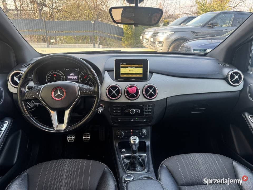 Mercedes Benz klasa b 180 cdi 2012 zadbany czarny śląskie