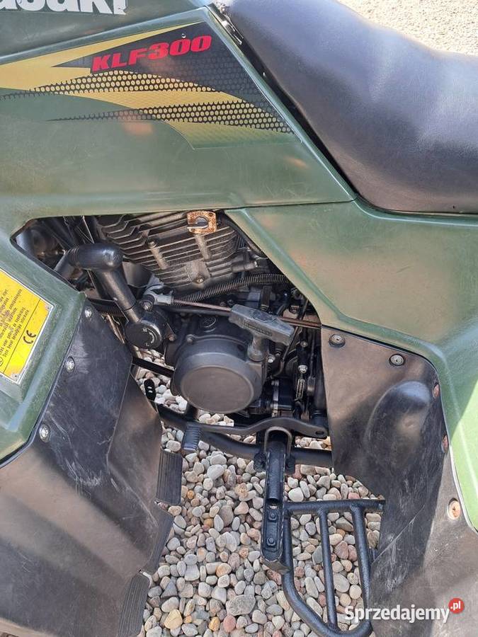 Quad kawasaki klf300 4x4 wyciagarka Korycin sprzedam