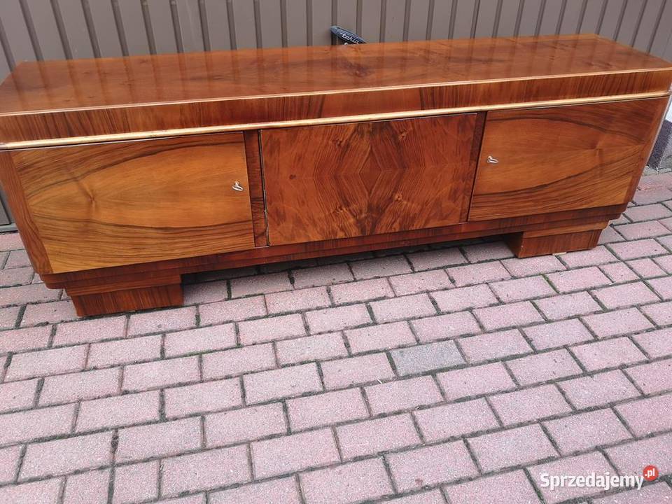 Komoda Bufet ARTDECO Orzech Solidna 184 RTV wielkopolskie Swarzędz sprzedam