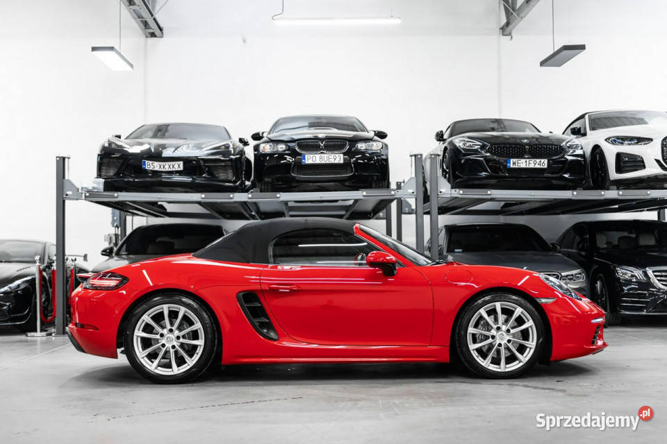 Porsche 718 Boxster 300 PDK Guards Red elektrochrom. lusterka boczne