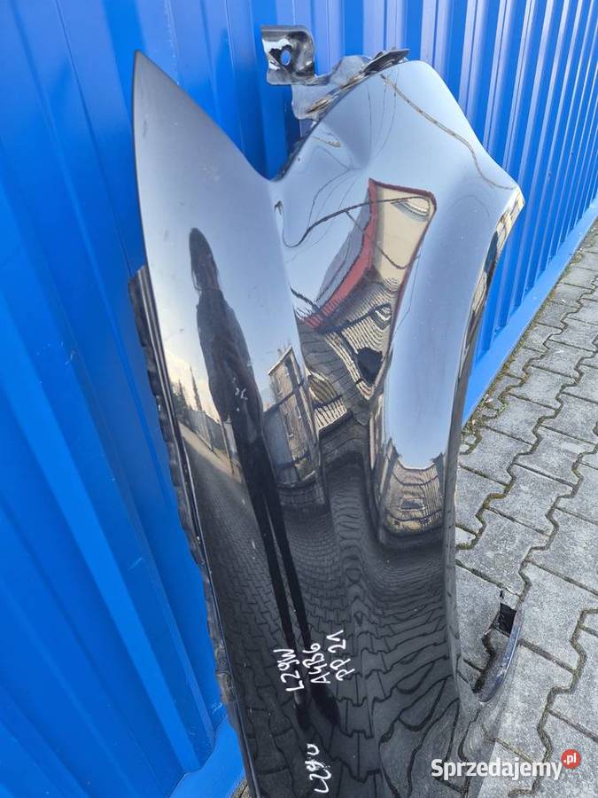 BŁOTNIK PRZÓD PRAWY AUDI A4 B6 LZ9W CZARNY osobowe świętokrzyskie Działoszyce