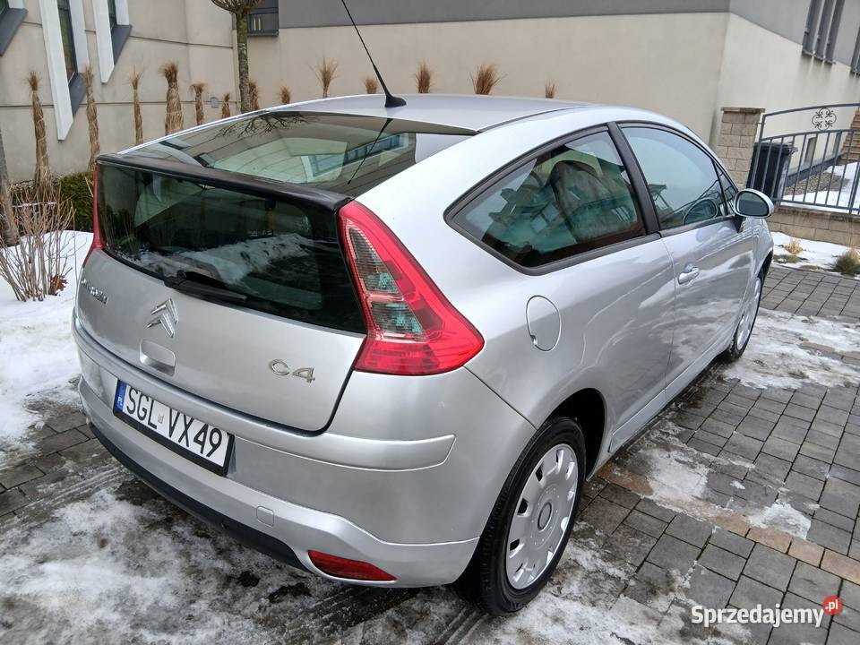 CITROEN C4 Coupe 16HDI 2006r 137tkm Przebiegu elektryczne lusterka Gliwice