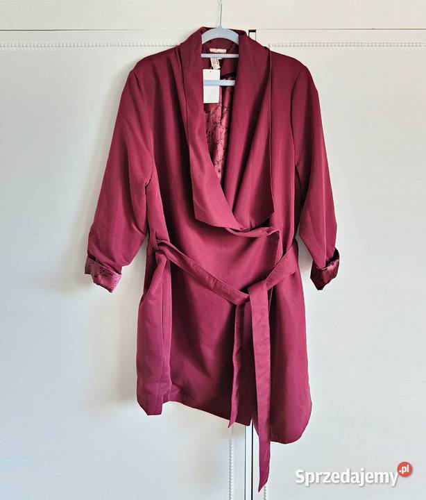 Nowa marynarka HM 44 XXL kurtka duży kołnierz Szczecin