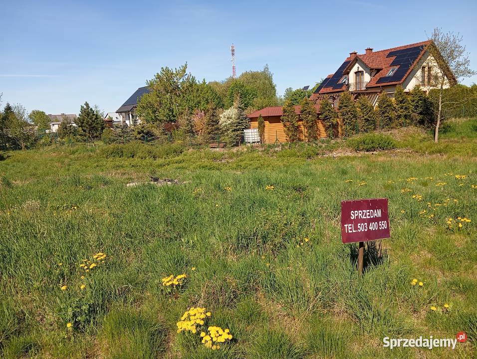 Działka budowlana Maldyty 1030 m kwadraowych Małdyty