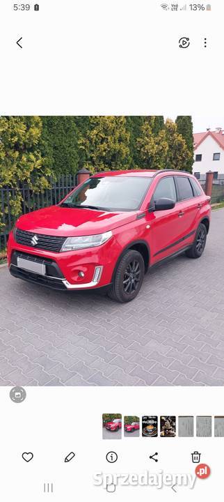 Suzuki Vitara mild hybrid 1373cm3 Grodzisk Mazowiecki