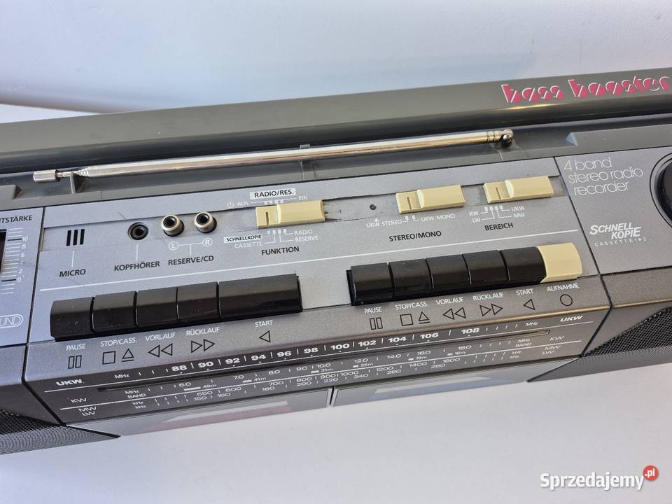 Radiomagnetofon Telefunken RC 760 TS Jawor