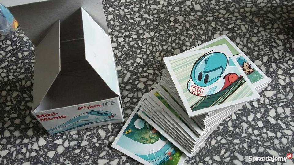 MINI MEMO der kleine ICE DB BAHN Ravensburger Edukacyjne lubelskie Zamość